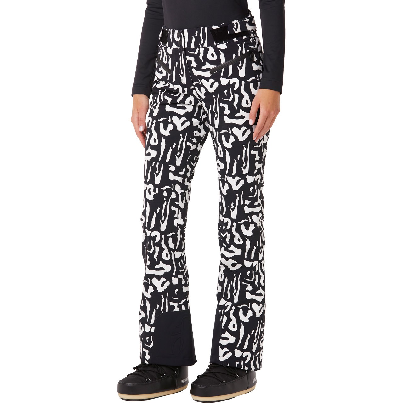 Toni Sailer Damen Skihose AMIS PRINT bright white | Toni Sailer Skibekleidung Damen | Toni Sailer | T | Brands | XSPO-Fashion