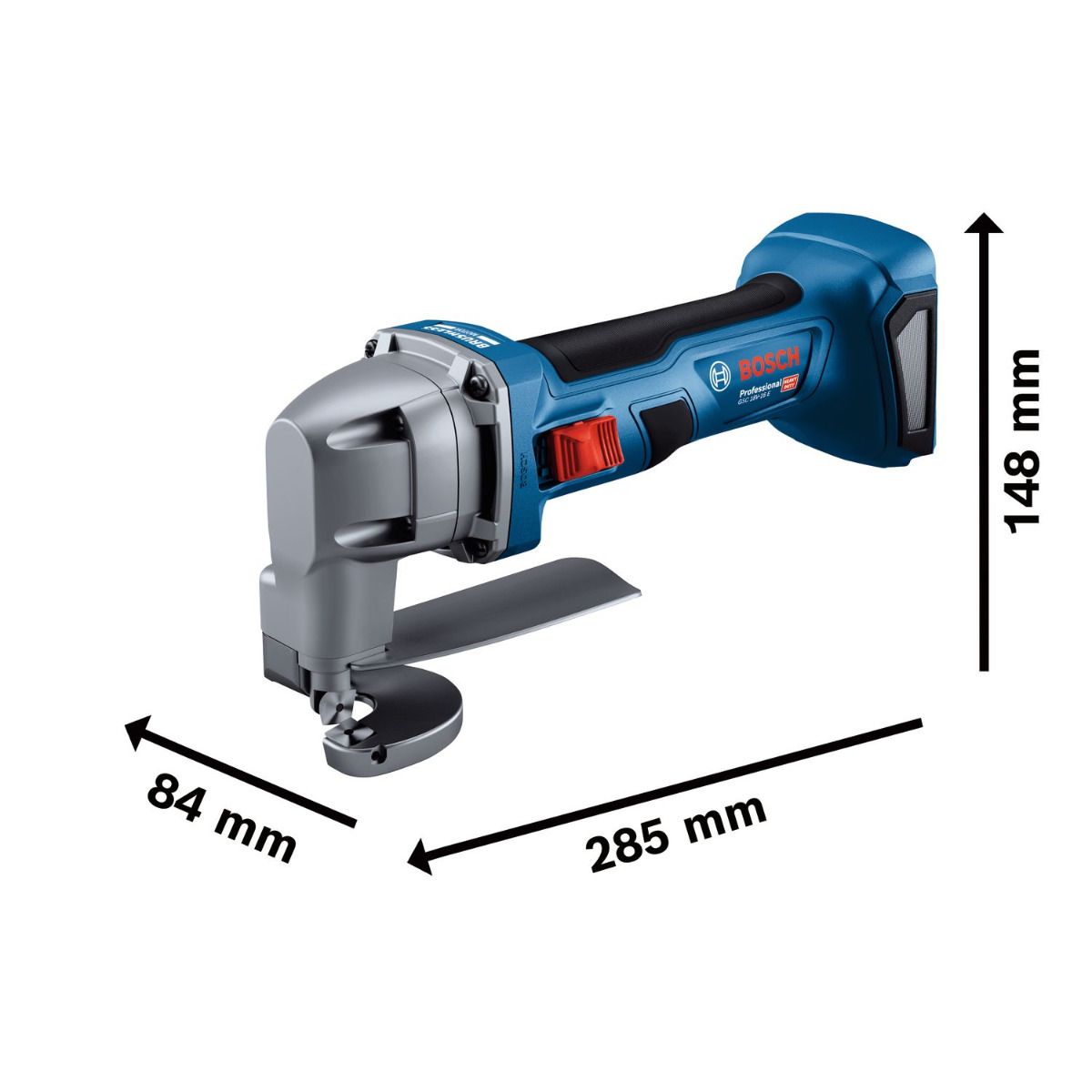 Bosch Professional GSC 18V-16 E Accu plaatschaar 18V Basic Body - 0601926300