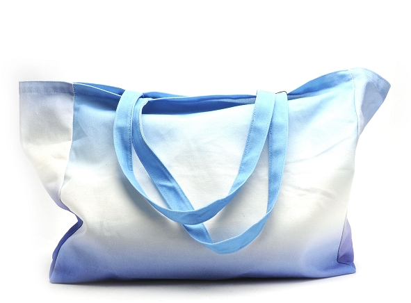 Pieces ville accessoires pcvoila canvas shopper fc bleu
