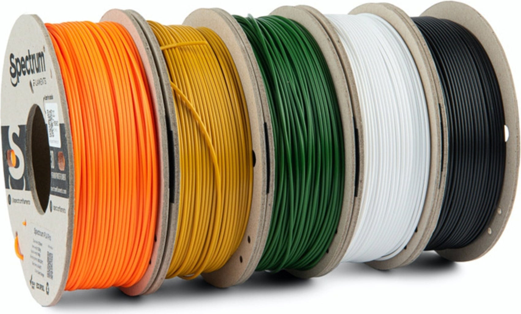 Spectrum  5er-Set Material Mix #2, 1,75 mm    Filamente auf ökologischen Pappspulen