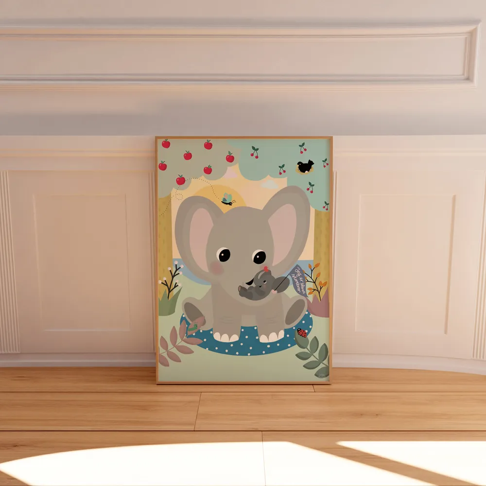Poster&Frame Plakat - Jeg er blevet storebror