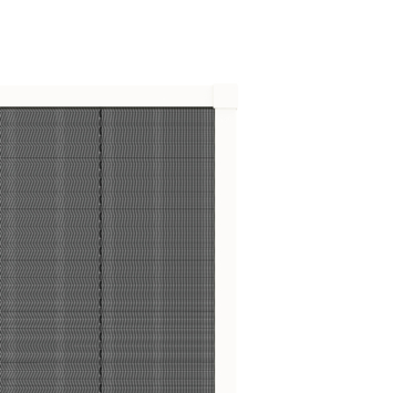 Livn plisséhor raam Plus wit 60x155 cm