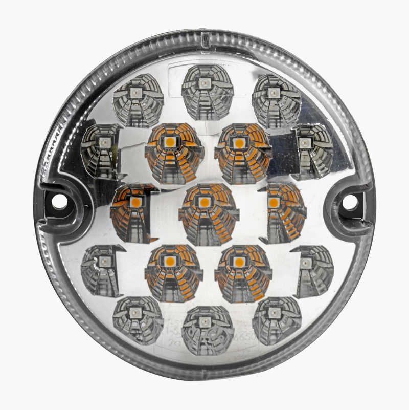 BAKLYKT RUND LED 95 MM