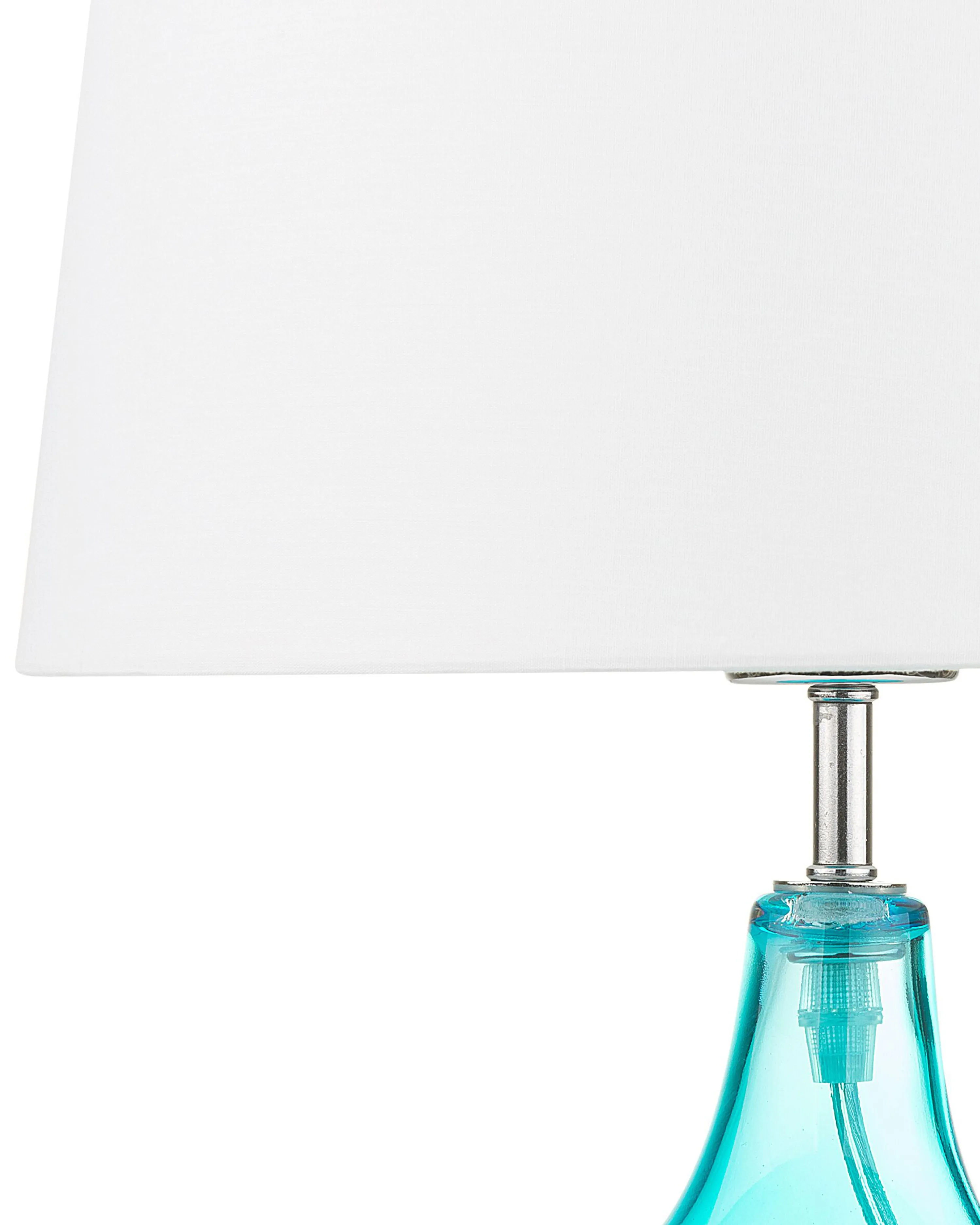Tafellamp ERZEN Glas Blauw