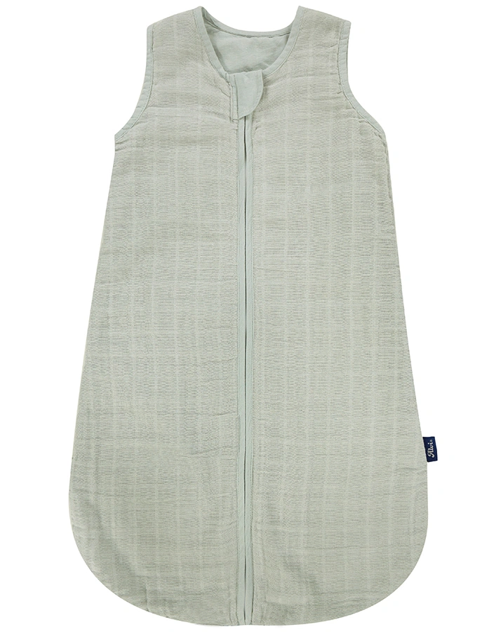 Mull-Schlafsack UNI in grün