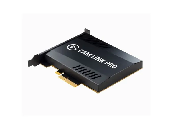 Elgato Cam Link Pro, 4K Ultra HD, 3840 x 2160 pixel, 480p, 576p, 720p, 1080i, 1080p, 2160p, 60 fps, Windows 10 x64, 144 g