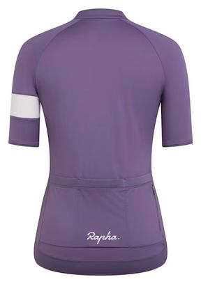 Maillot Manches Courtes Femme Rapha Core Lila