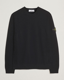 Stone Island Stretch Wool Knitted Jumper Navy