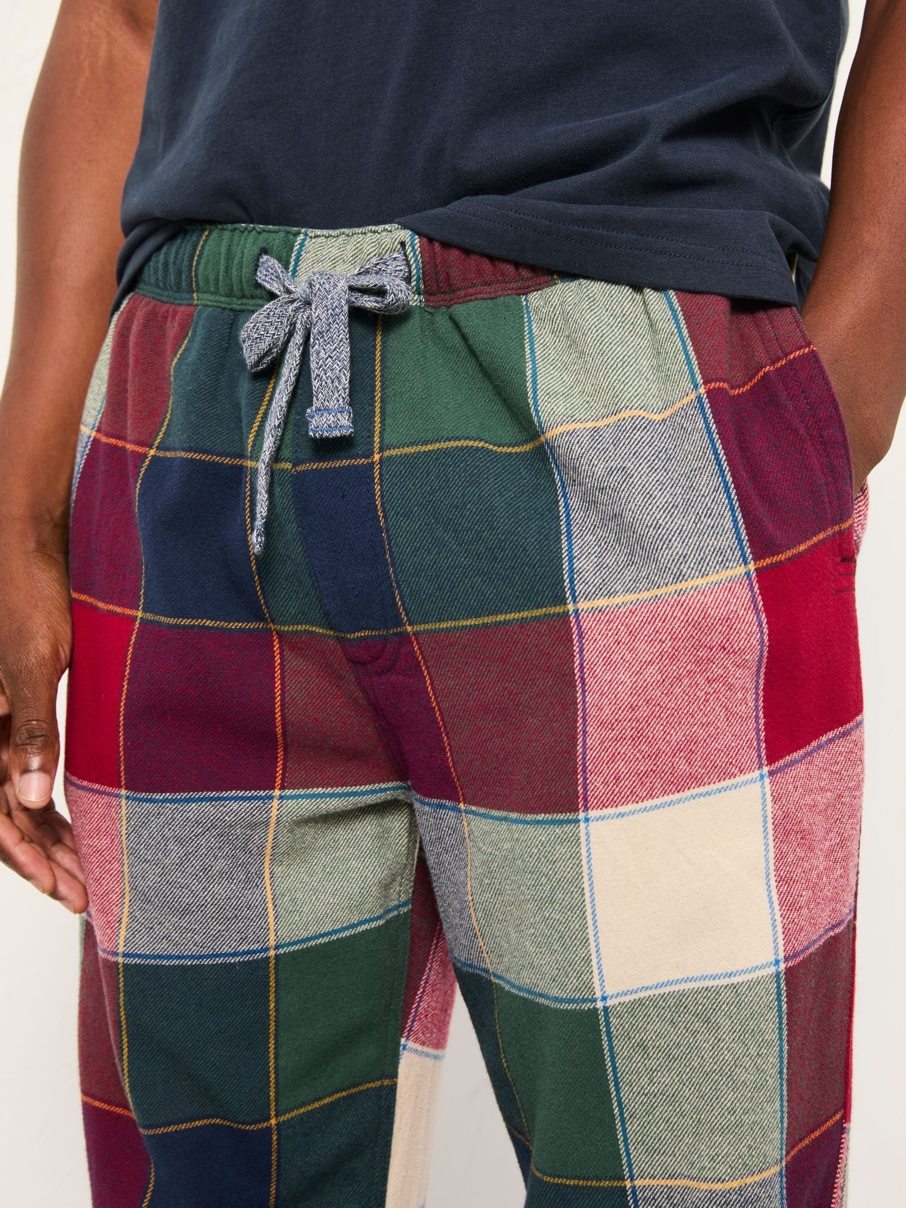 FatFace Buffalo Check Pyjama Bottoms