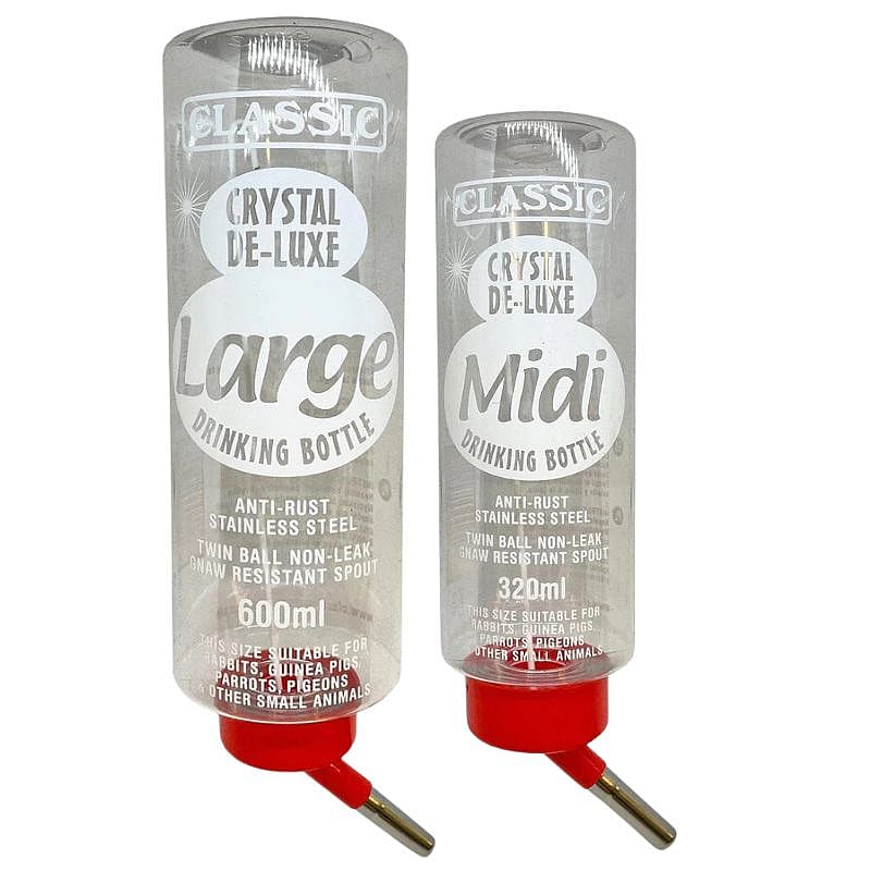 Classic Crystal Deluxe Bottle Drinkfles Konijn Cavia | Midi - 320 ml - Cavia | 13710.1