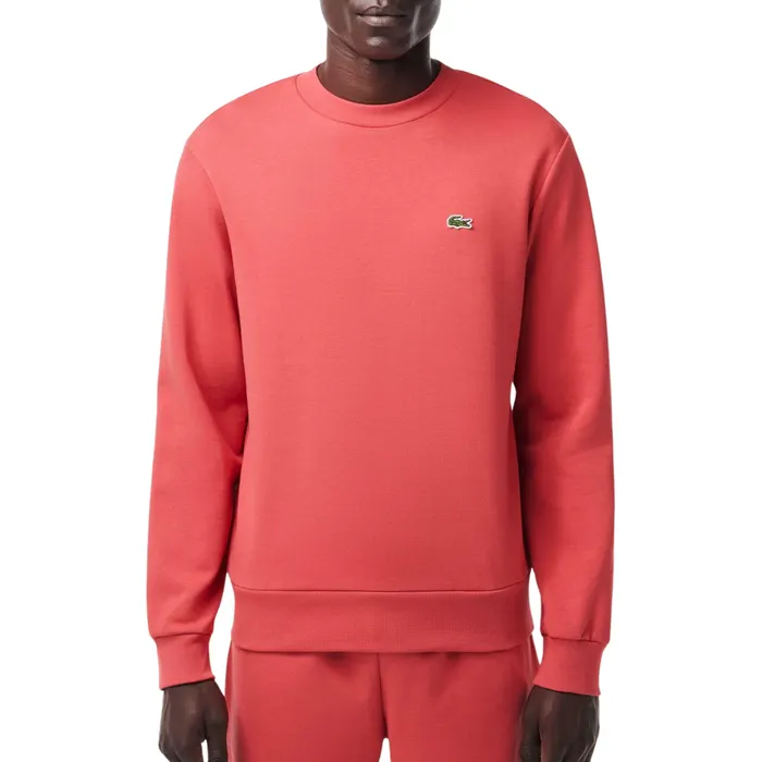 Lacoste Bio Cotton Fleece Crew Sweater Heren