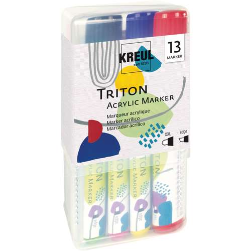 KREUL Triton Acrylic Marker XXL edge Powerpack