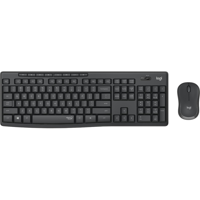 Logitech MK295 Silent kabelloses Tastatur- und Maus-Set