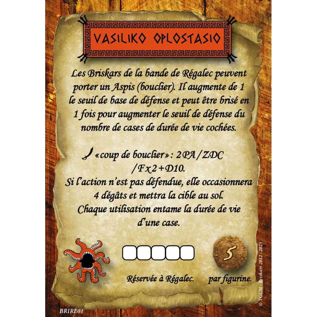 Briskars - Ichtiens - Regalec
