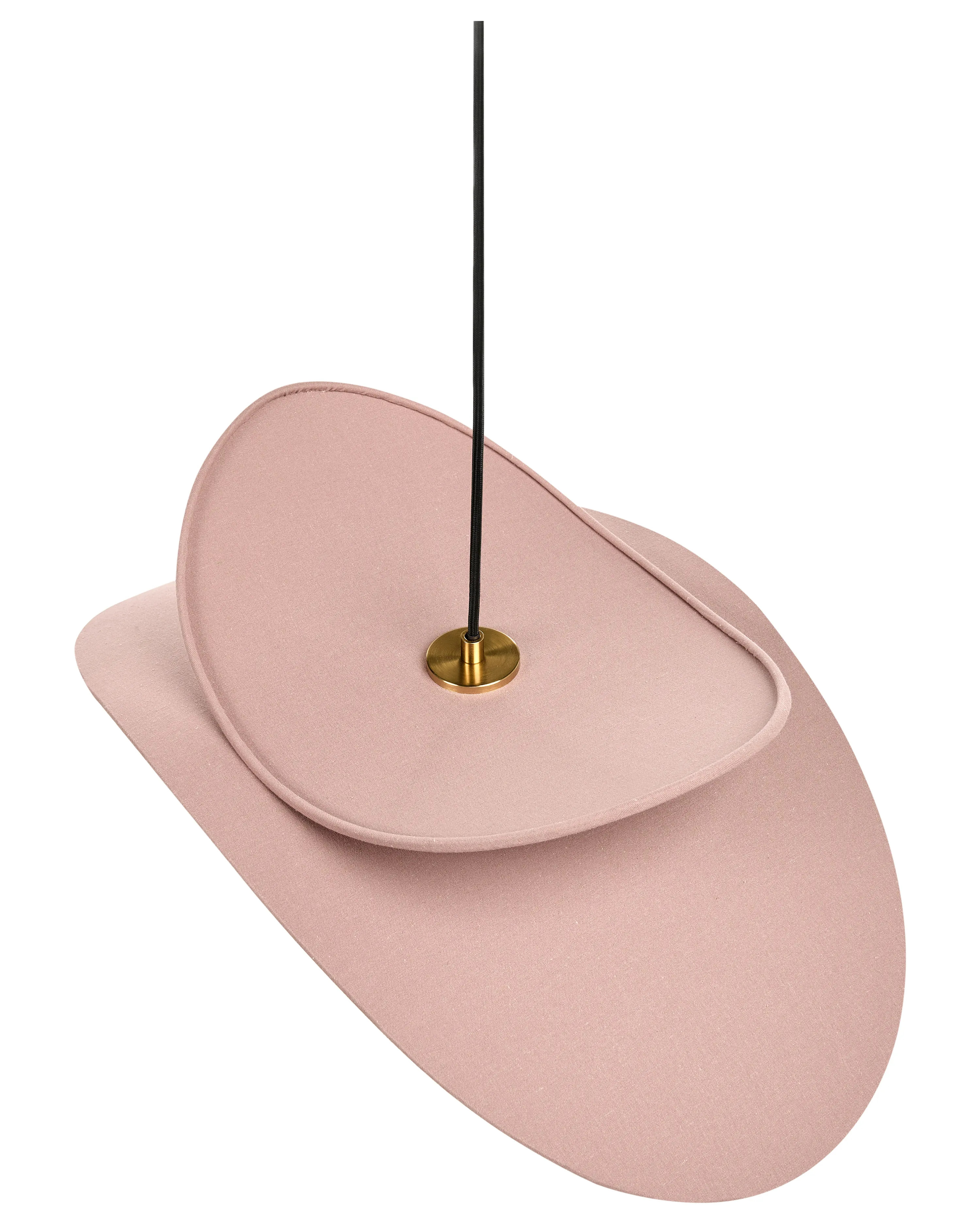 Hanglamp MASCOTA Linnen Lichtbruin