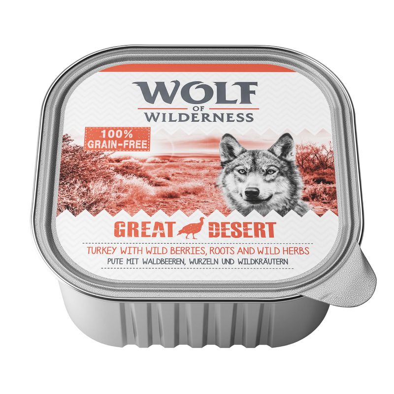Wolf of Wilderness Adult - Single Protein 6 x 300 g