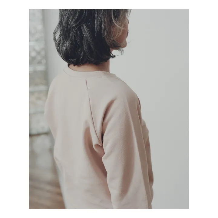 Baserange Sweat Basic Coton Bio | Beige Nude