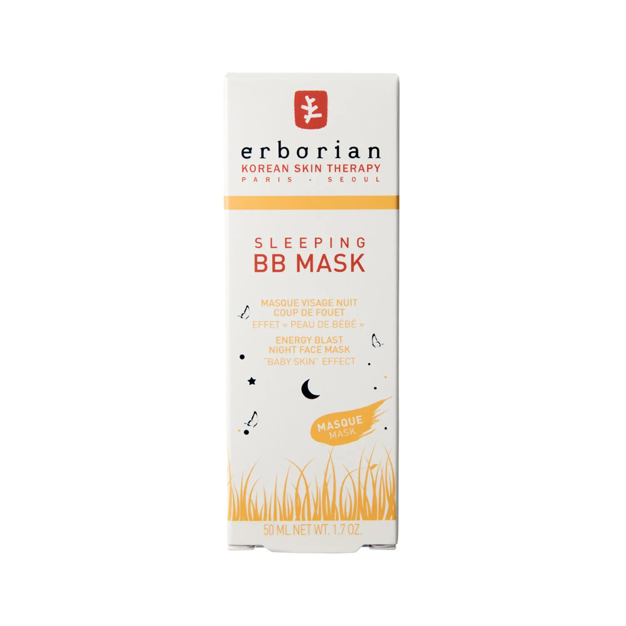 Erborian - Sleeping BB Mask Masque Visage Nuit Coup de Fouet - Effet 