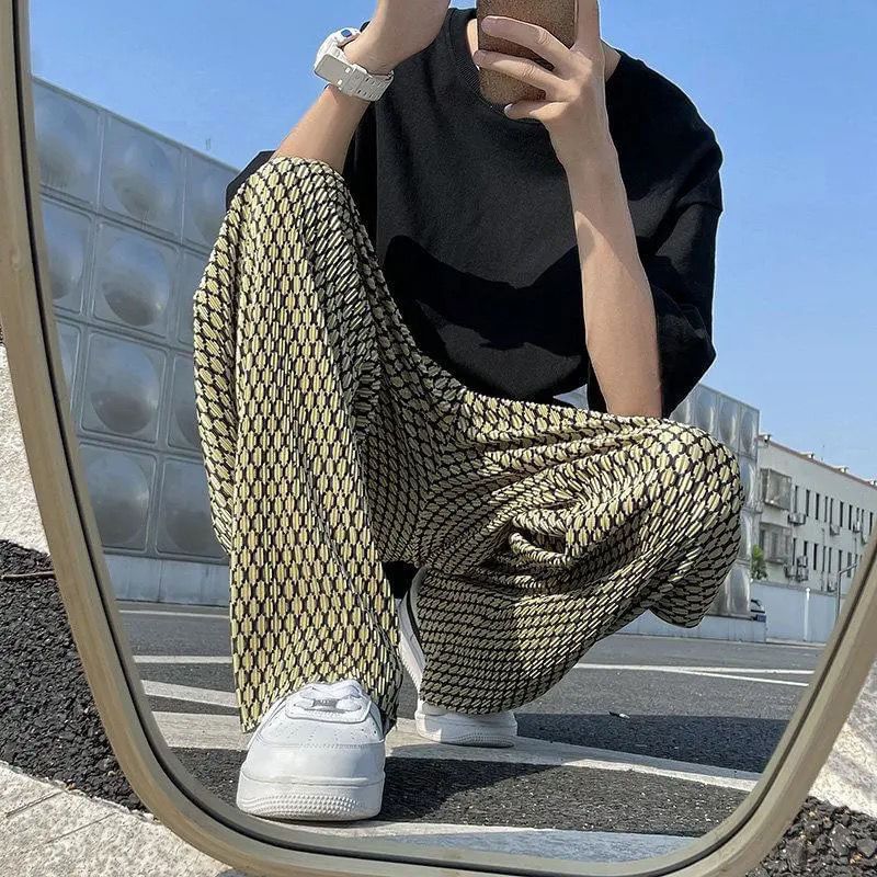 Nikoflin - Broek met hoge taille en wijde pijpen