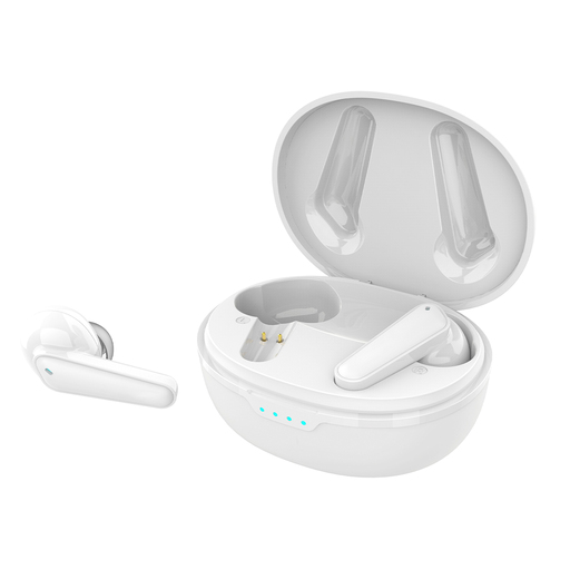 Fones de ouvido Bluetooth Tws158 ANC + Enc Prixton - Branco