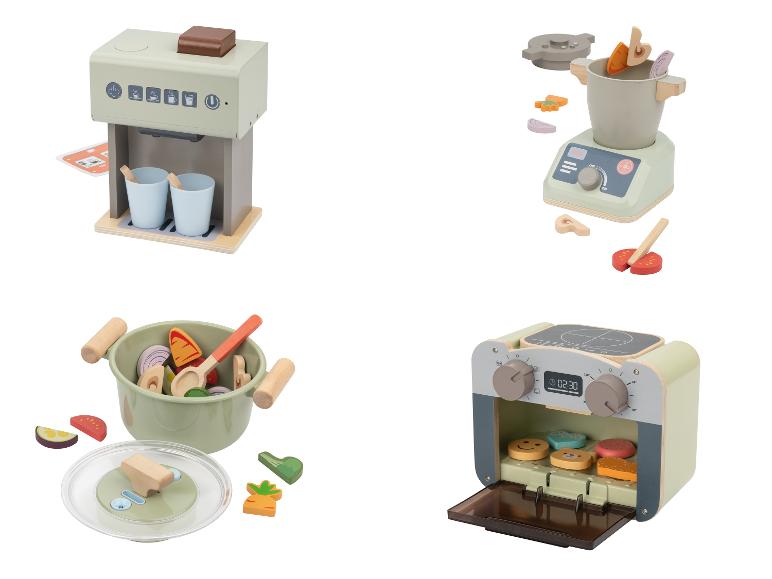 Houten speelgoed keukenaccessoires