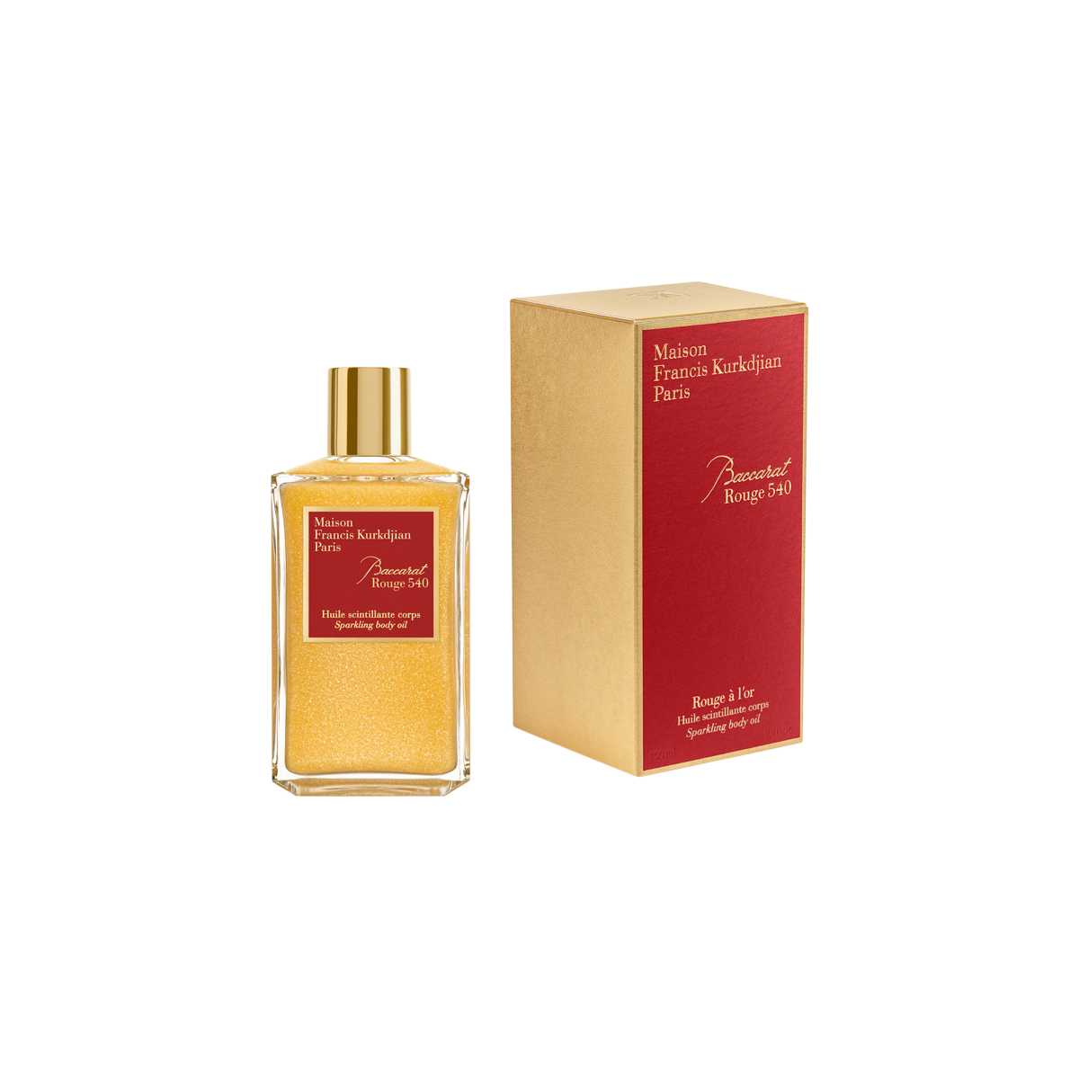 Baccarat Rouge 540 Sparkling Body oil 200ml