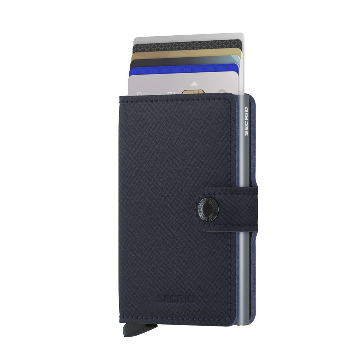 Secrid Miniwallet Saffiano Navy