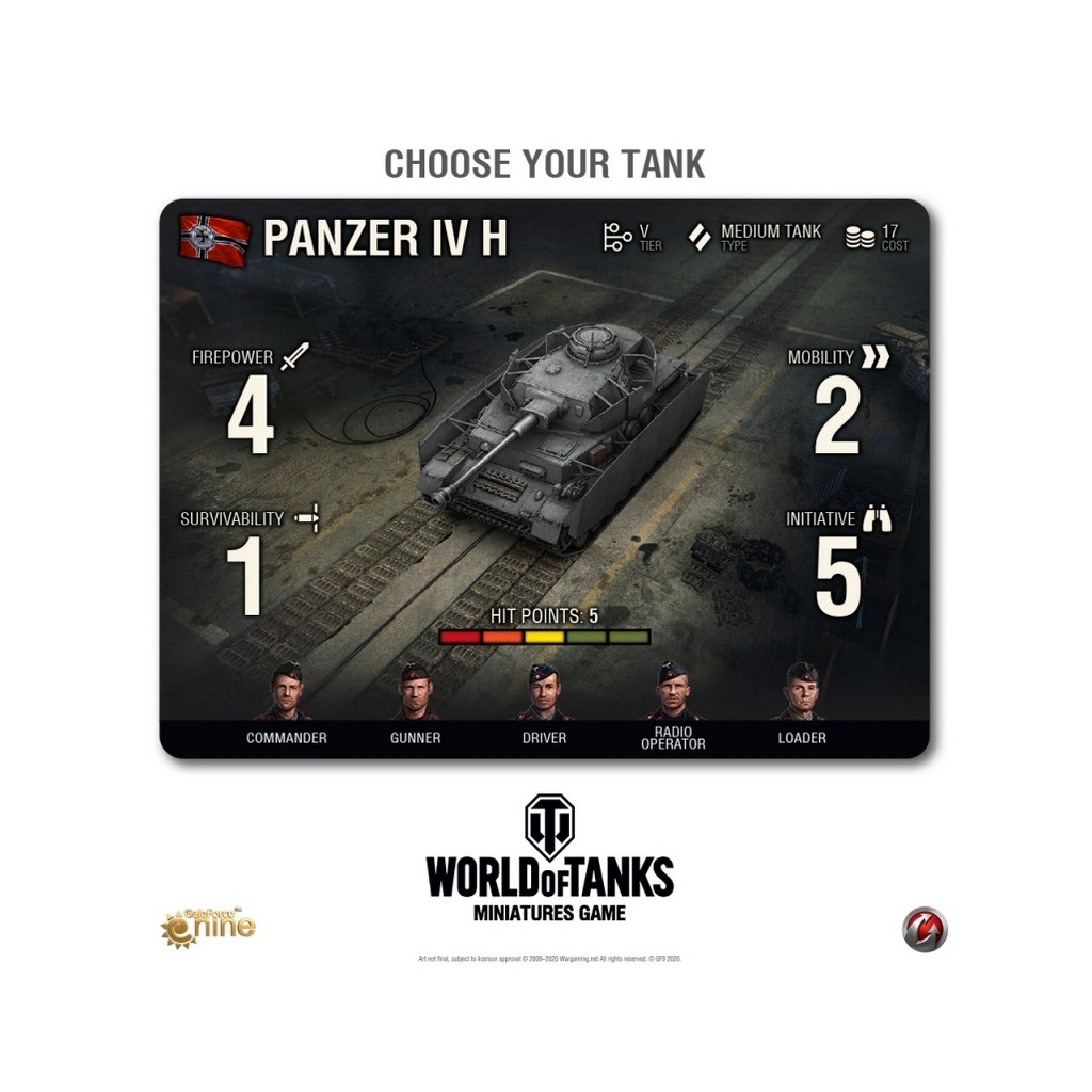 World of Tanks le Jeu de Figurines