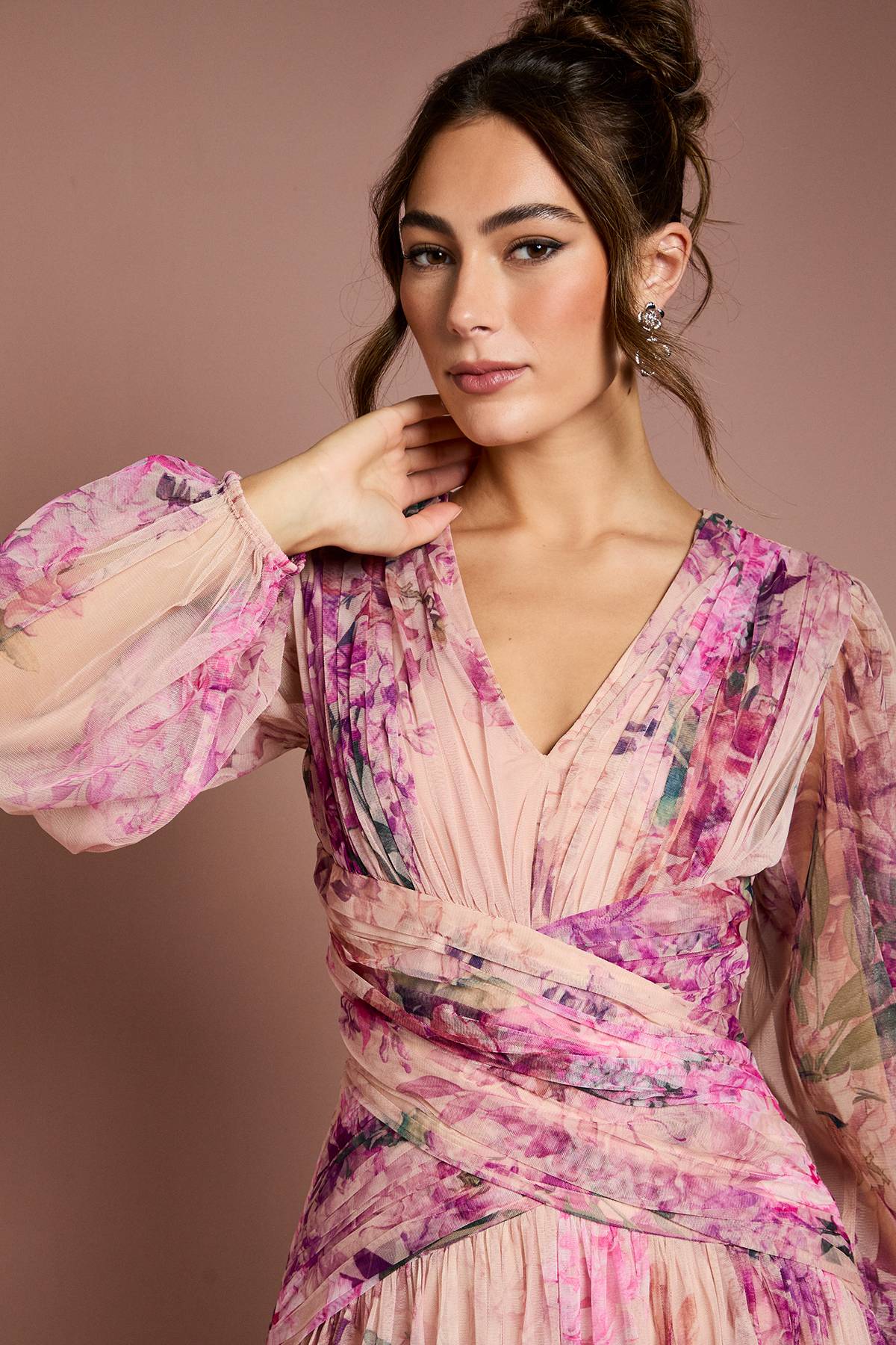 Coast Robe Midaxi en Maille Imprimé Floral