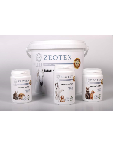 Zeotex, suplemento nutricional para cavalos.