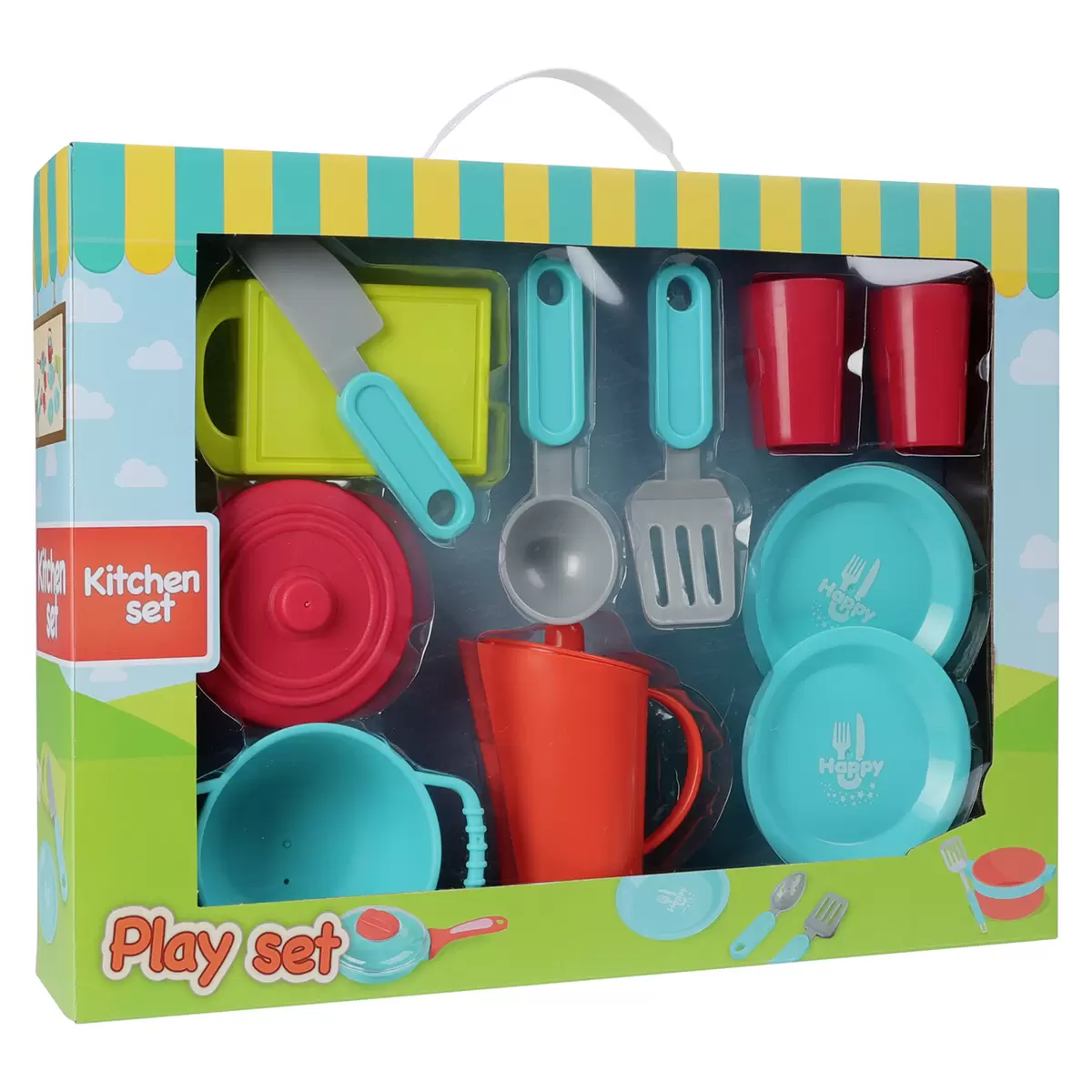 Spielset Küche Cindy Bunt