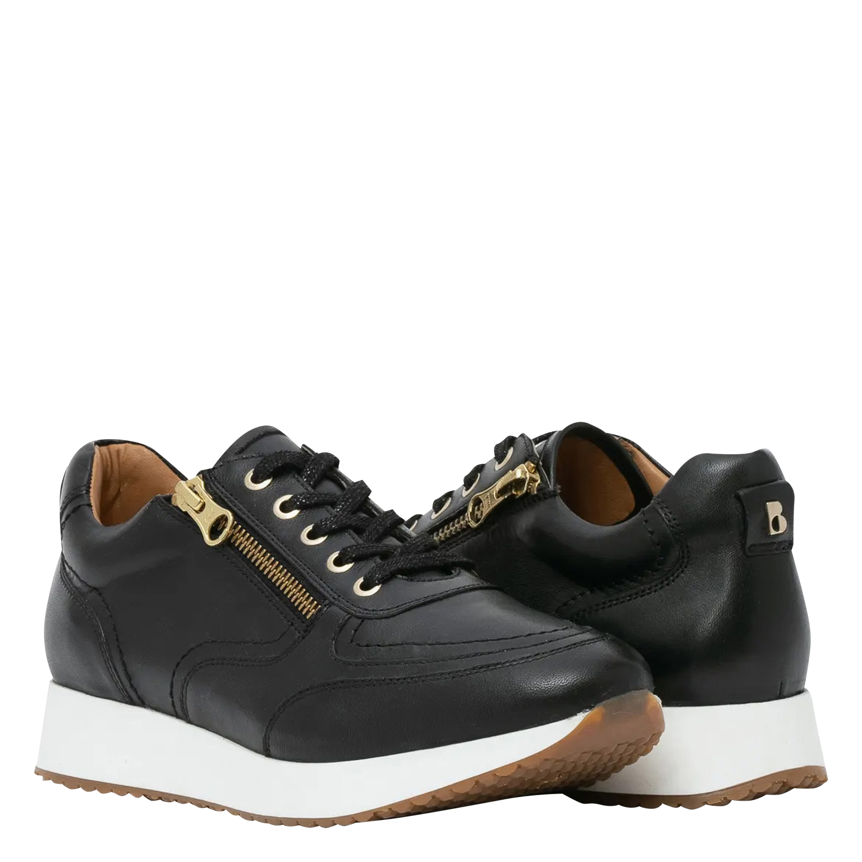 LORETE - Baskets basses en cuir | Noir