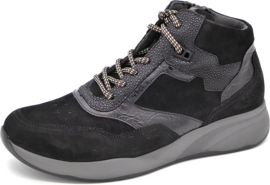 Durea 9778~H~~~~~~~~~~~~~~~~~~~~~~~~ Half-hoge schoenen Zwart