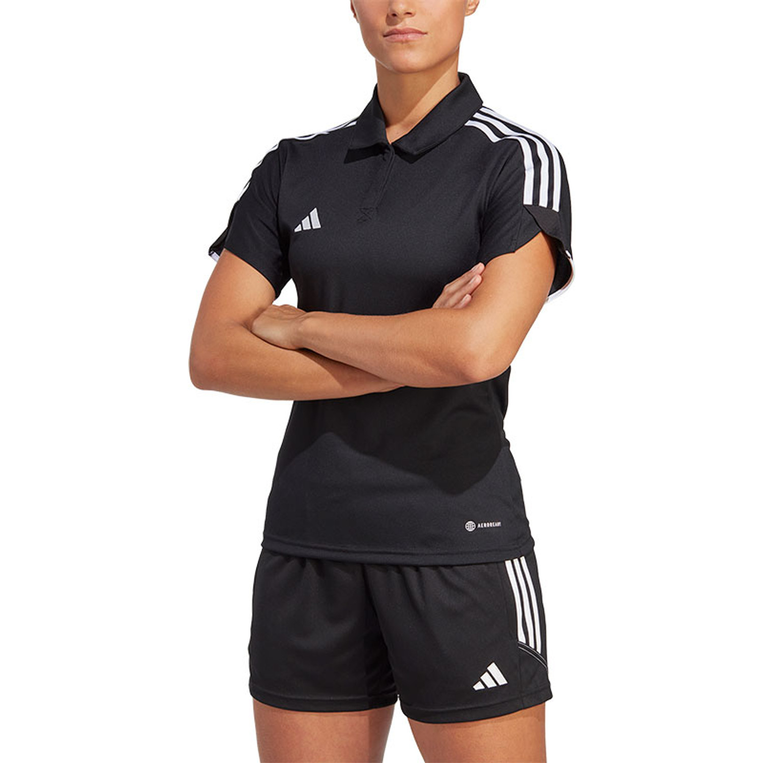 adidas Tiro 23 League Polo Trainingsset Dames