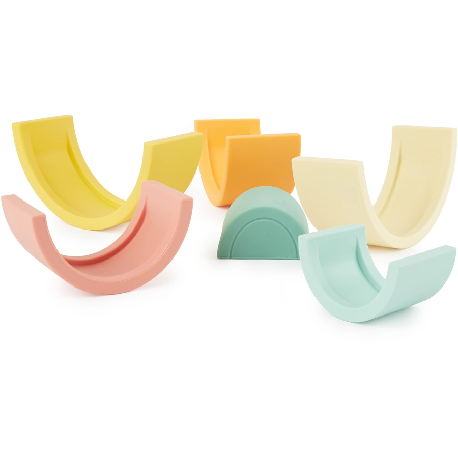 bieco Silikon Regenbogen Tropical Vibes
