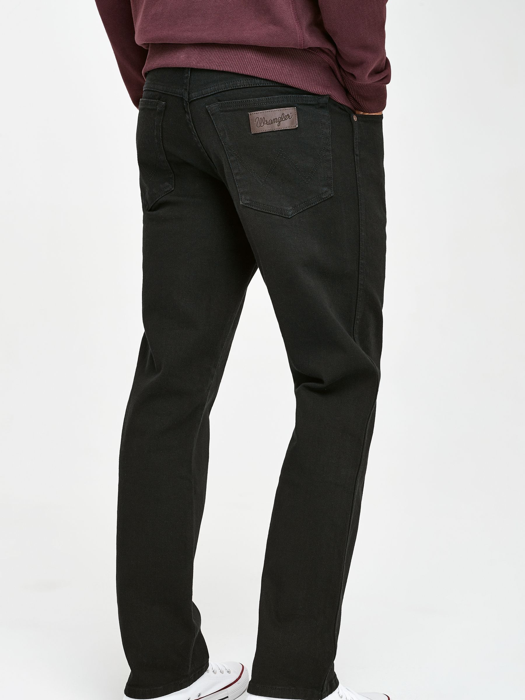 Zwart - Wrangler Texas authentieke jeans met rechte pasvorm