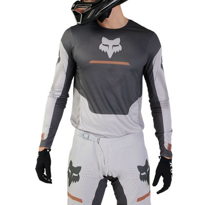 Maillot cross Fox FLEXAIR - OPTICAL 2024 - Gris