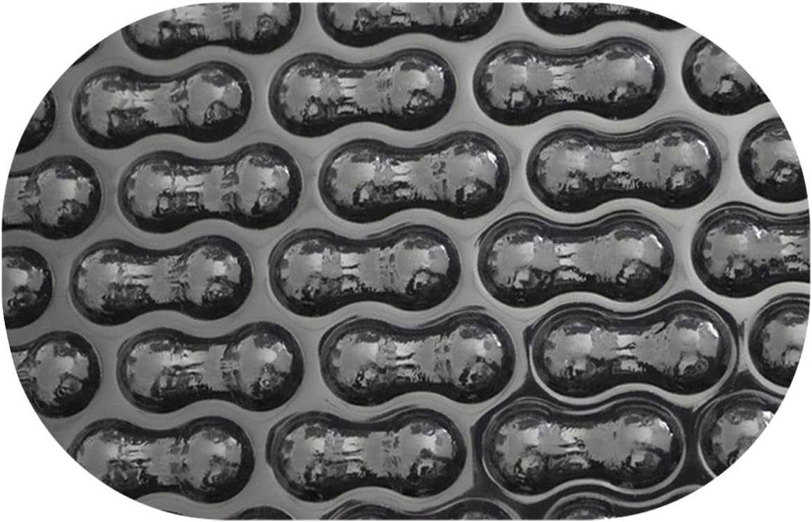 EVOLUTION® Solarplane EnergyGuard GeoBubble 500 µm – Solarfolie 525 x 320 cm für Ovalbecken, algenhemmende Poolabdeckung mit Wärmespeicherung