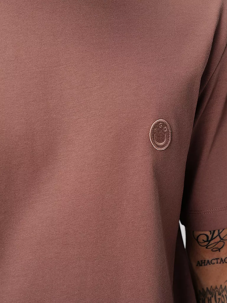 HUGO T-Shirt NILEY braun