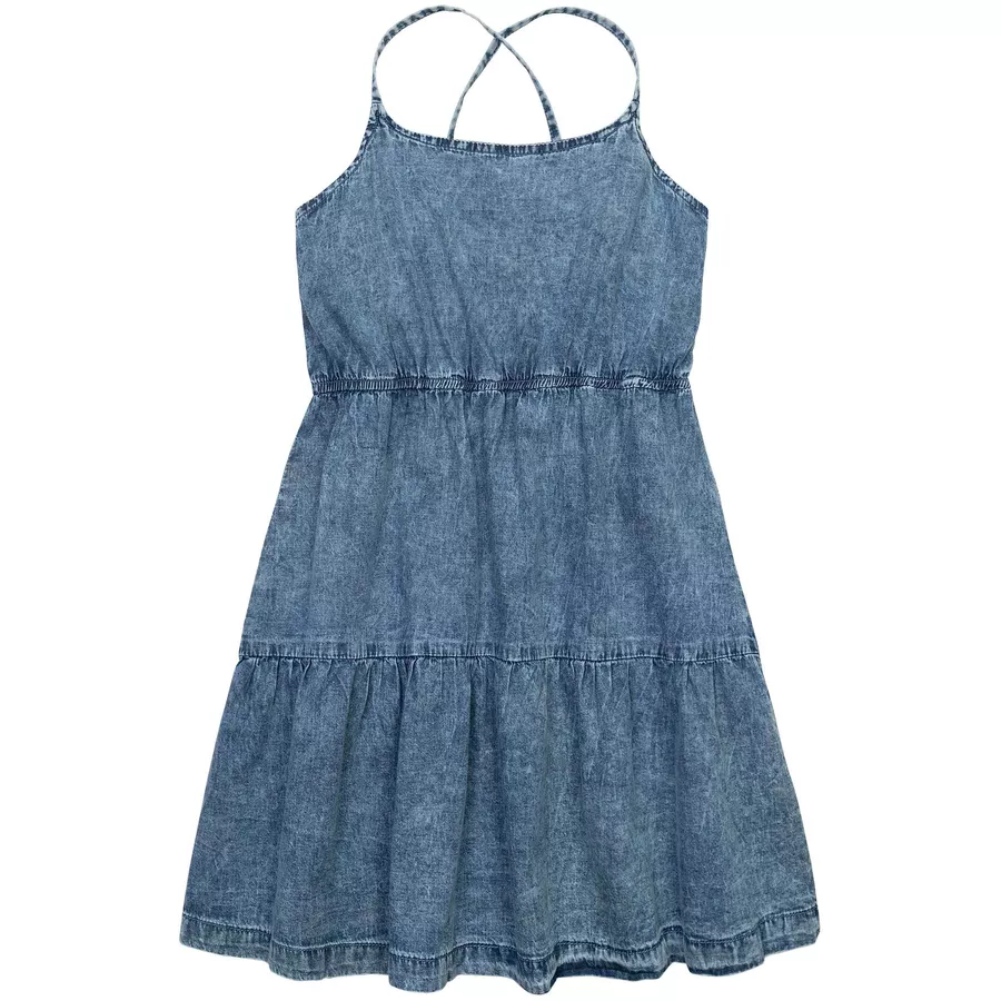 MINOTI Jeanskleid Denim-Hellblau
