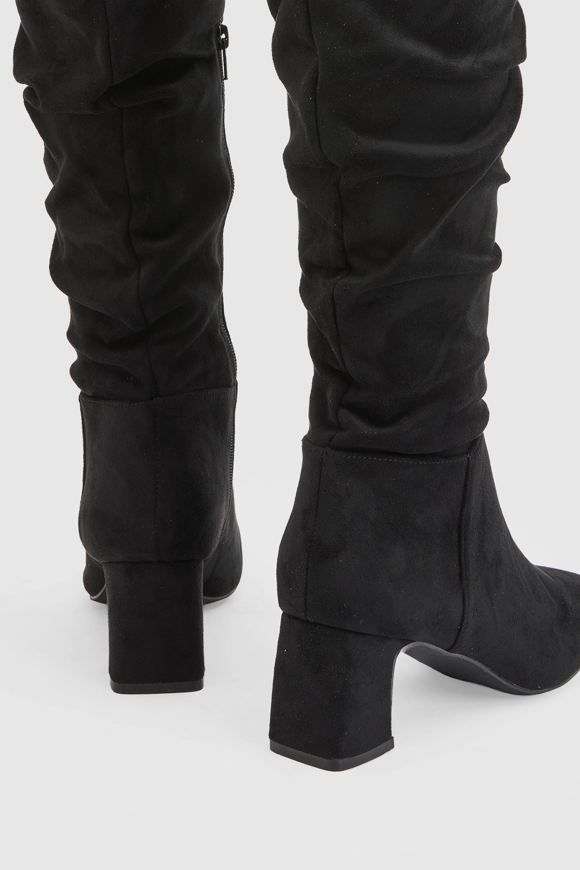 Wallis Bottes Hautes À Talons En Synthétique Kye