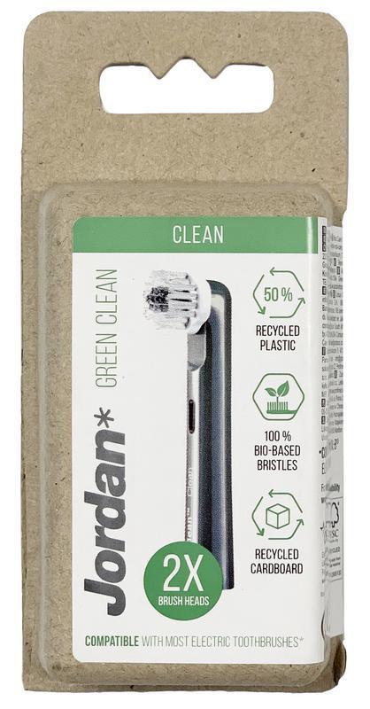 Jordan Green Clean Opzetborstel 2 Stuks