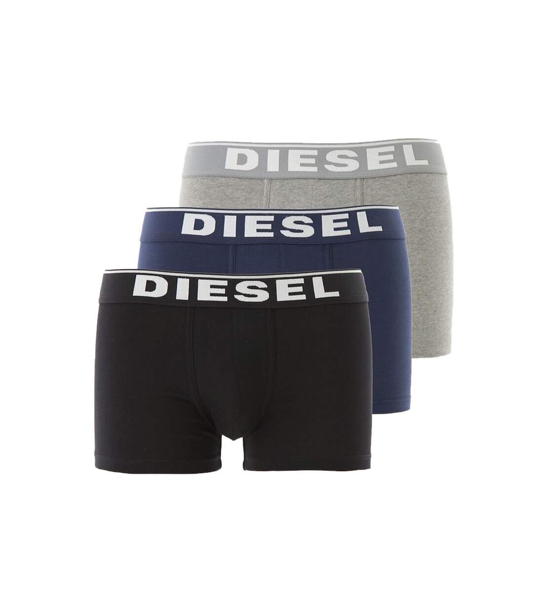 x3 Boxers Noir/Bleu/Gris Homme Diesel Timers