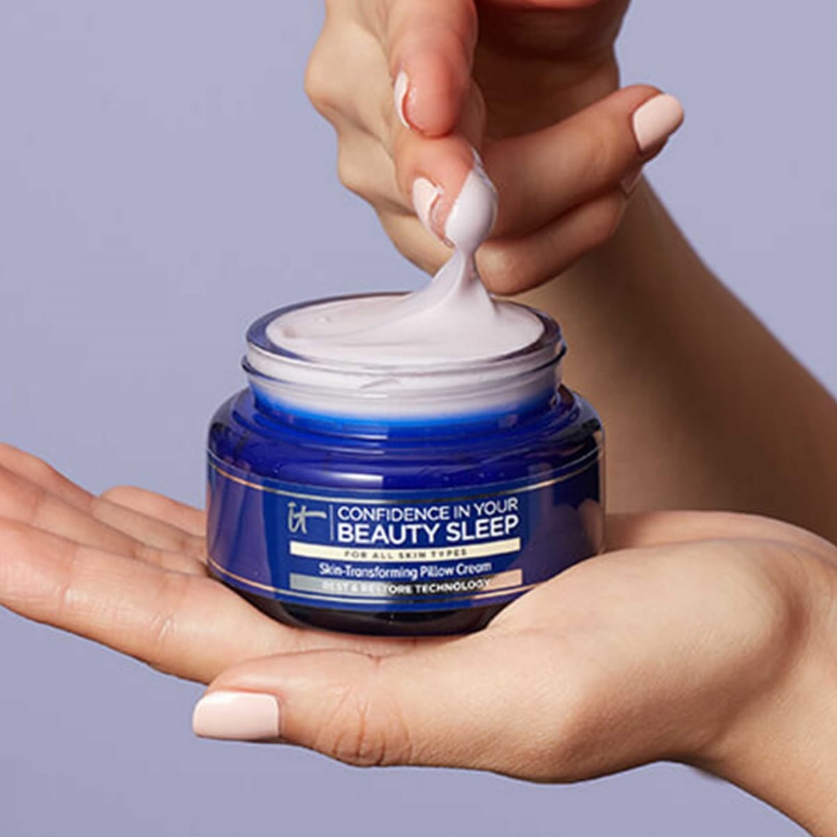 It Cosmetics Confidence In A Cream™ Crème de Nuit Hydratante Anti-âge - Taille Voyage