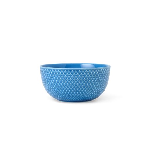 Lyngby Porcelæn Rhombe Color Skål, Blå, Ø13 cm