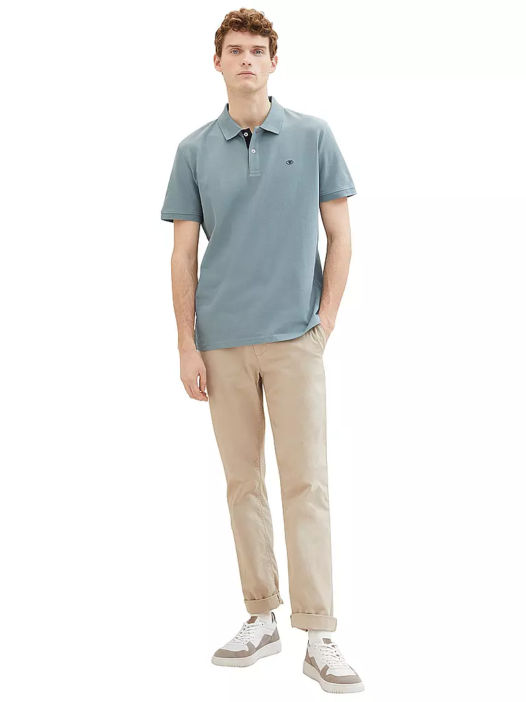 TOM TAILOR Poloshirt grau