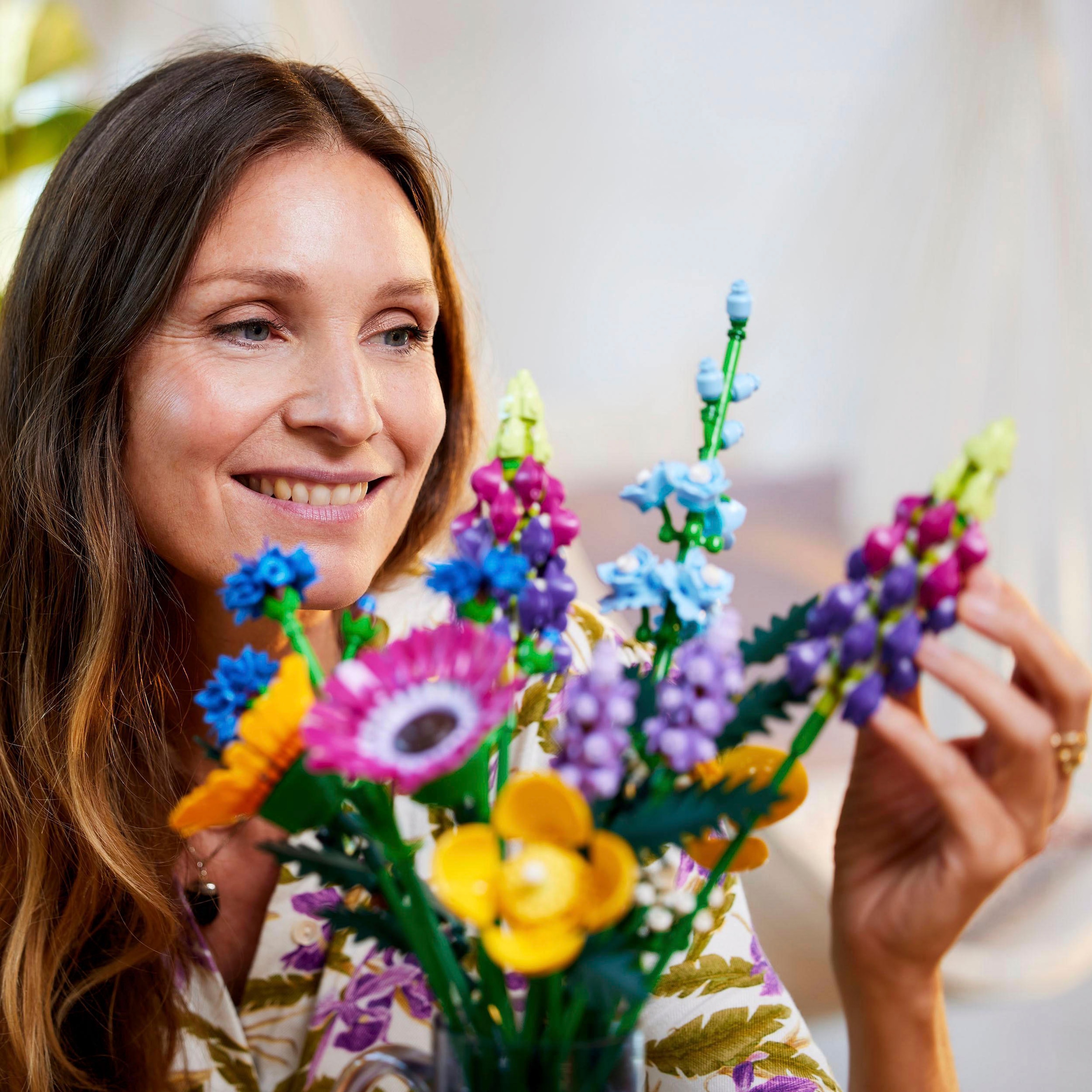 LEGO® Konstruktionsspielsteine »Wildblumenstrauss (10313), LEGO® Botanicals« Made in Europe