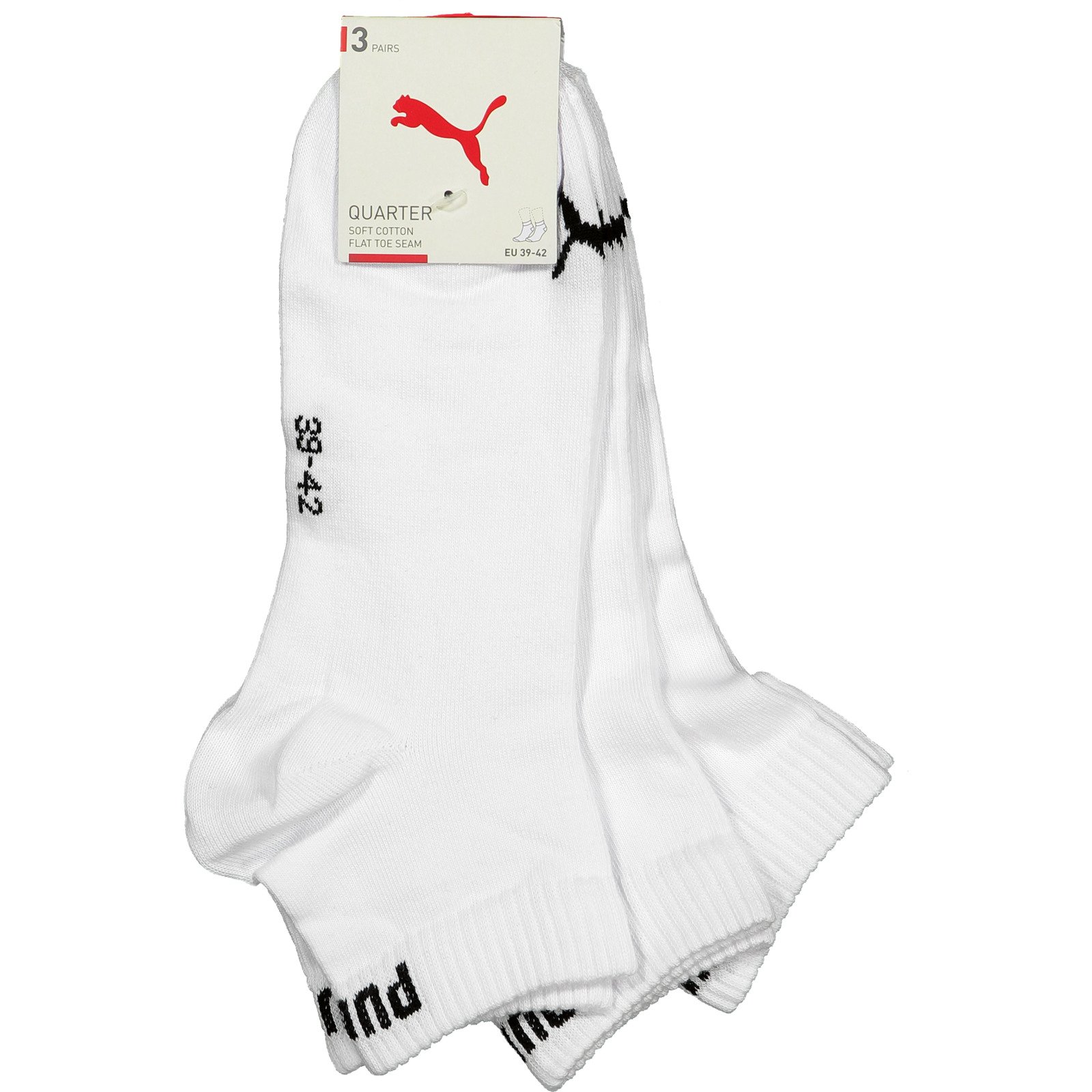 Puma Quartersocken, 3 Paar