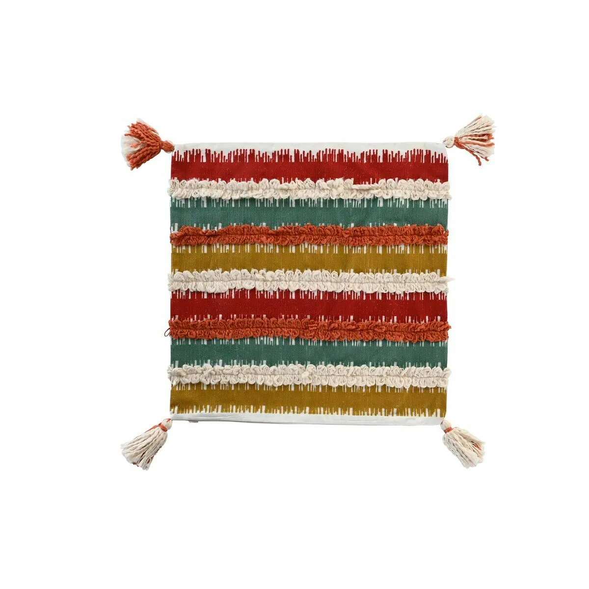 DKD Home Decor Housse Rayures Multicouleur