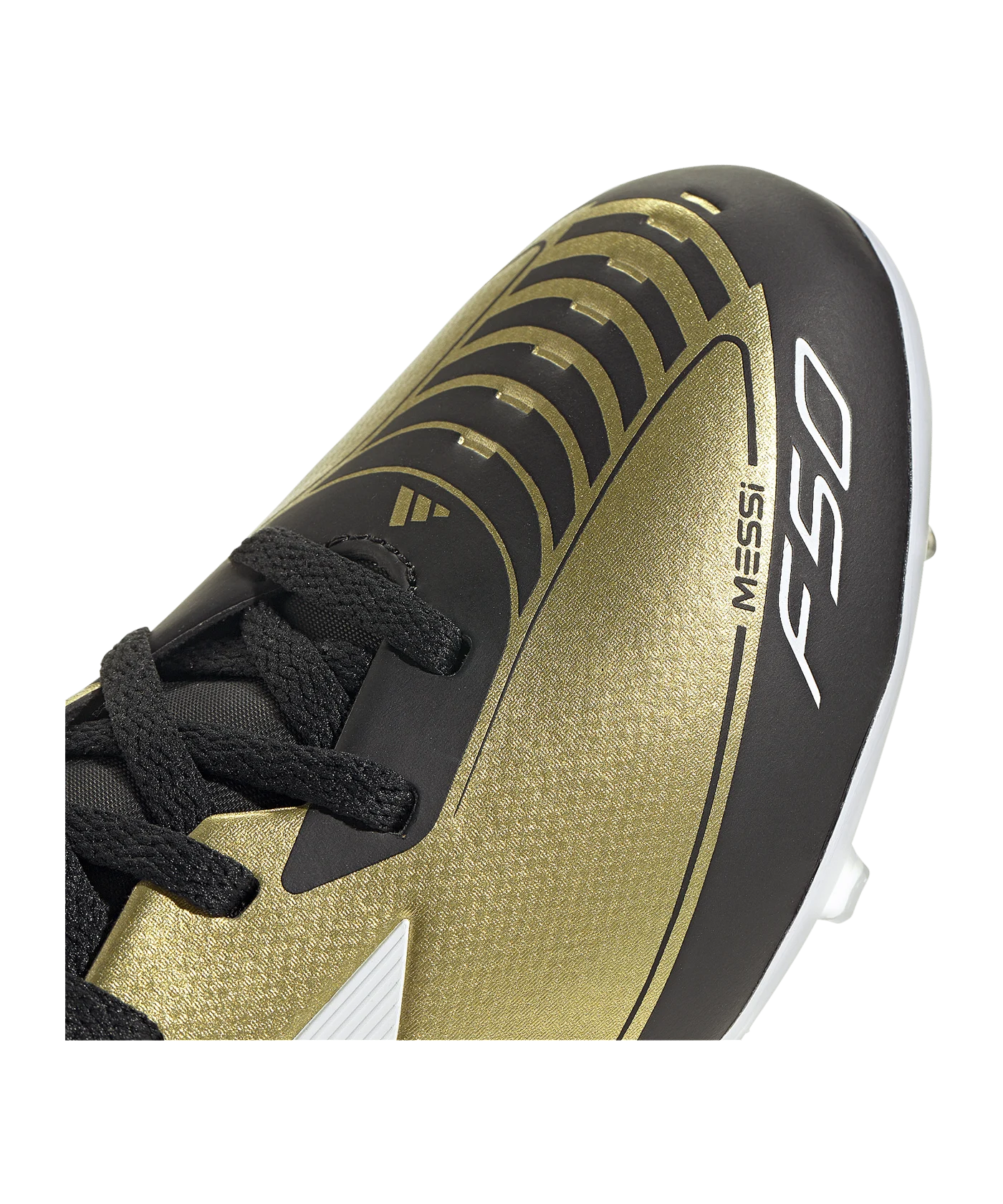 adidas F50 League FG/MG Messi Triunfo Dorado Kids Gold Weiss